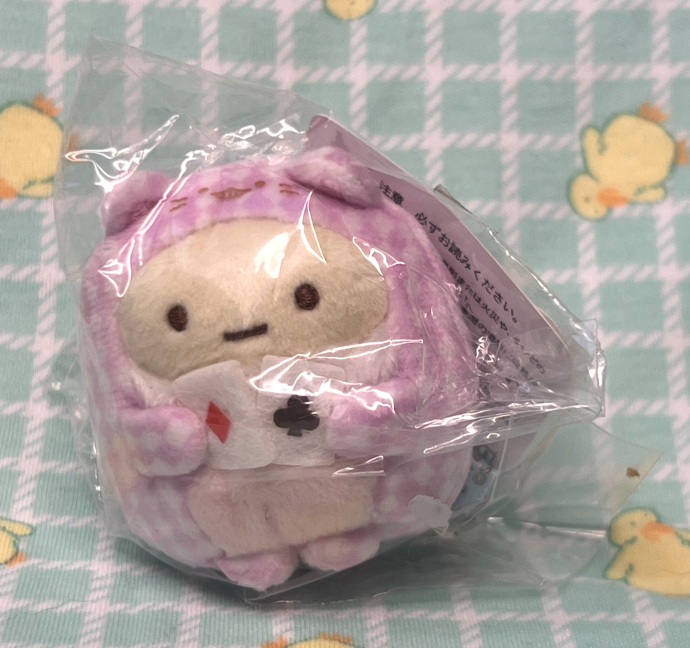 Sumikko Gurashi | Alice in Wonderland | Tapioca (Cheshire cat) Tenori Mini Plush