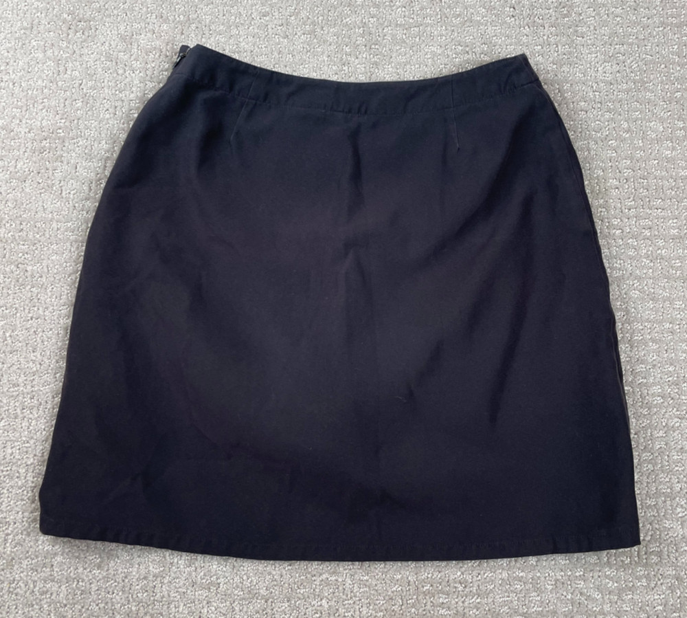Patagonia Skirt Womens Size 4 Black Skort Polyester Athletic Golf Hike Stretch