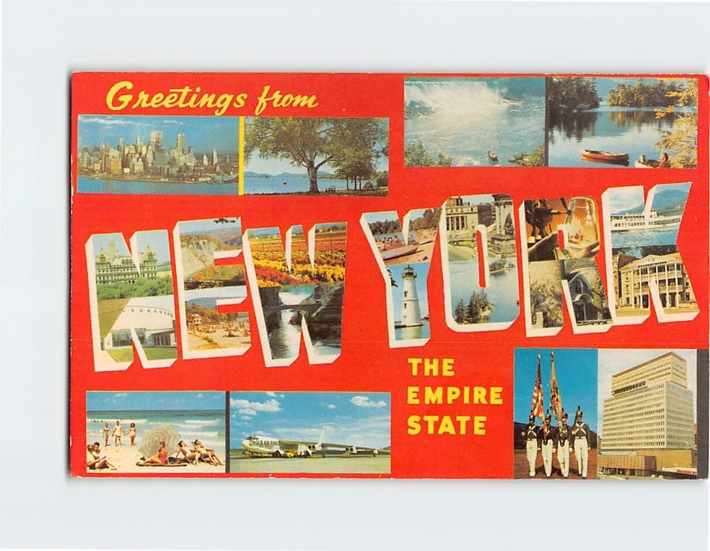 Postcard Greetings from the Empire State USA