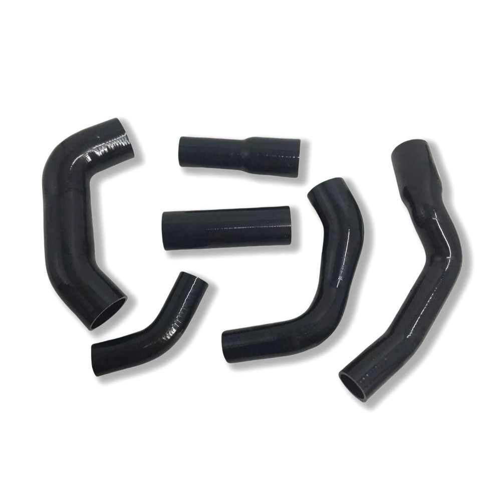 Black Silicone Intercooler Hose For 2002-07 Ford Mondeo MK3 2.0L 2.2L TDCi 4-PLY