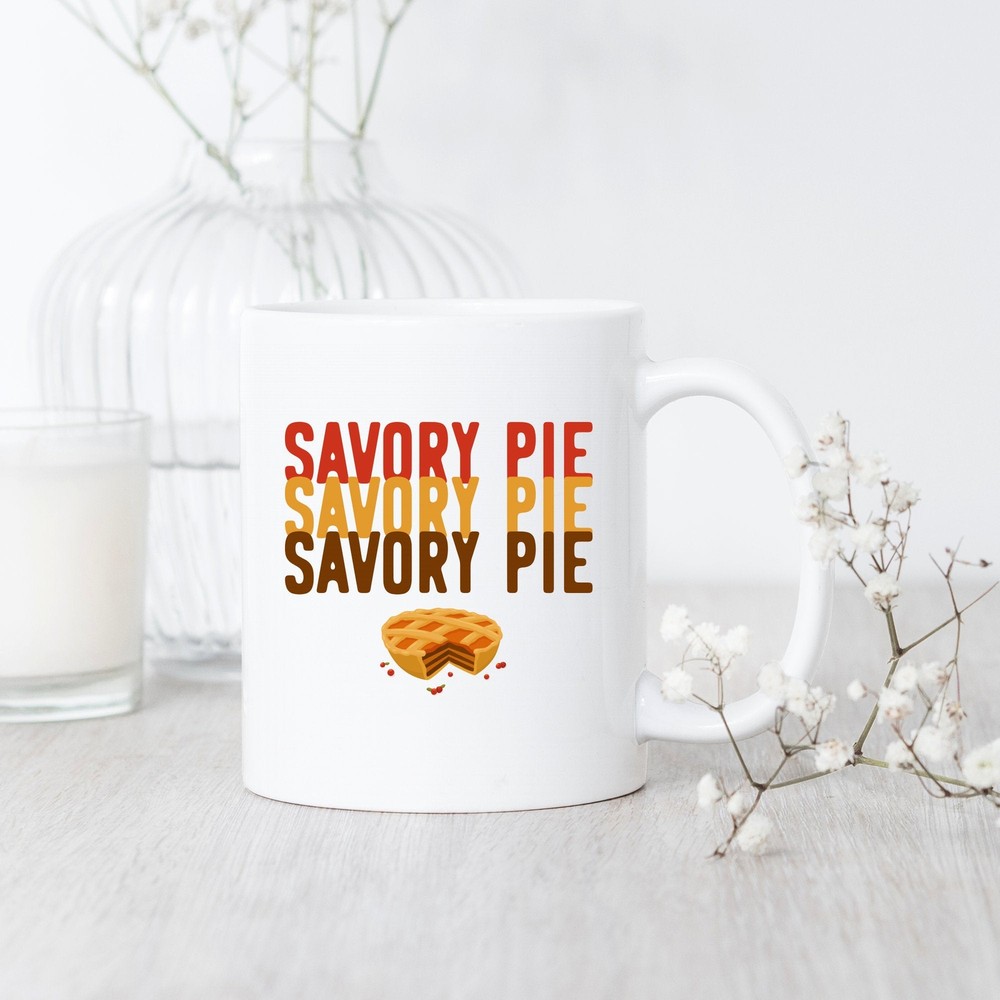 Savory Pie Mug Savory Pie Mug Savory Pie Lover Foodie Mug Pastry Lover Sweet