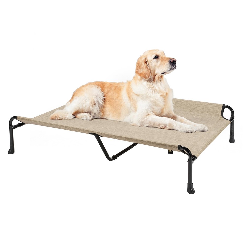 Elevated Dog Bed, Raised Dog Cots for Large Dogs, Waterproof Outdoor Dogs Bed...