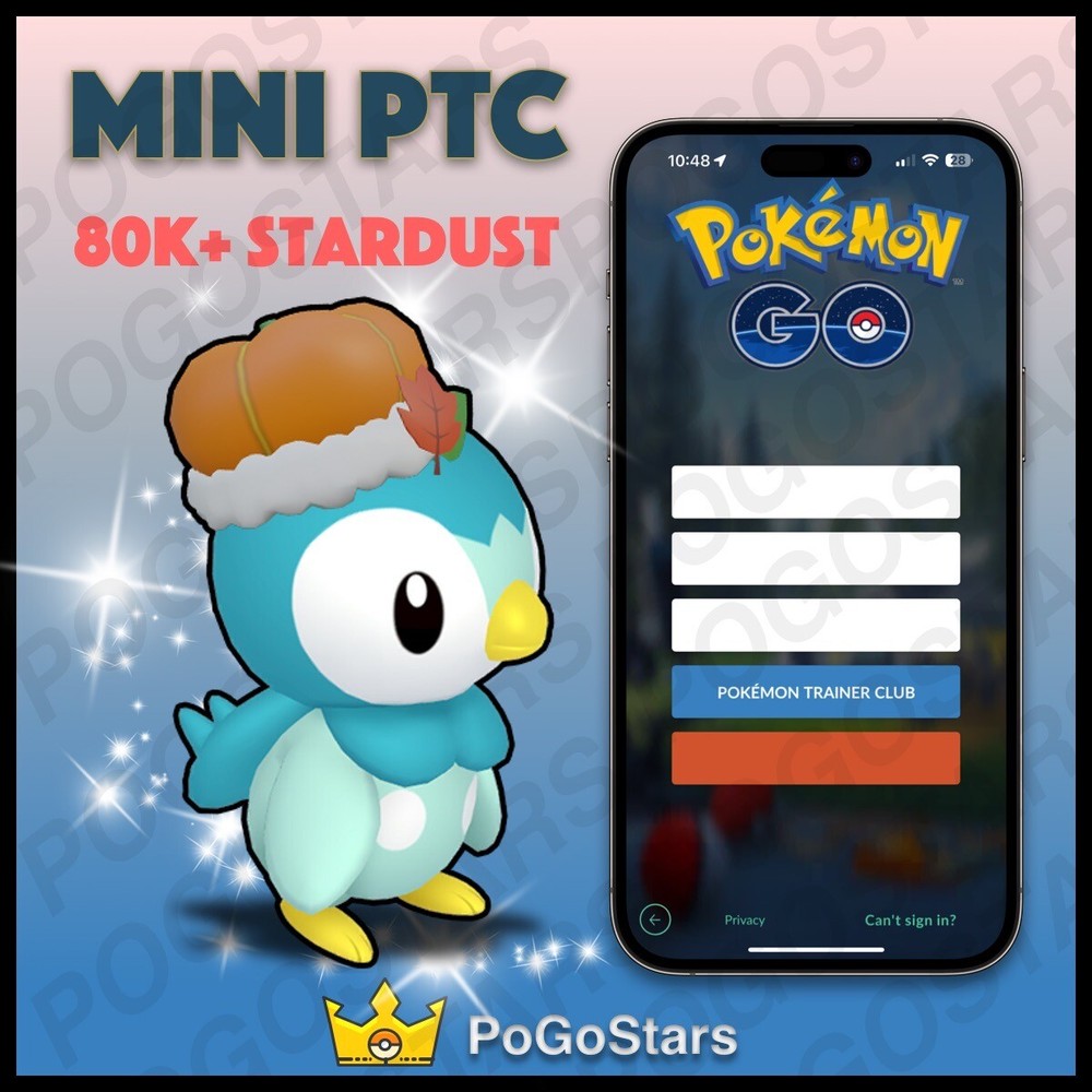 Shiny Piplup Halloween Event in Pokémon Go – Earn 80K Stardust & PTC Rewards