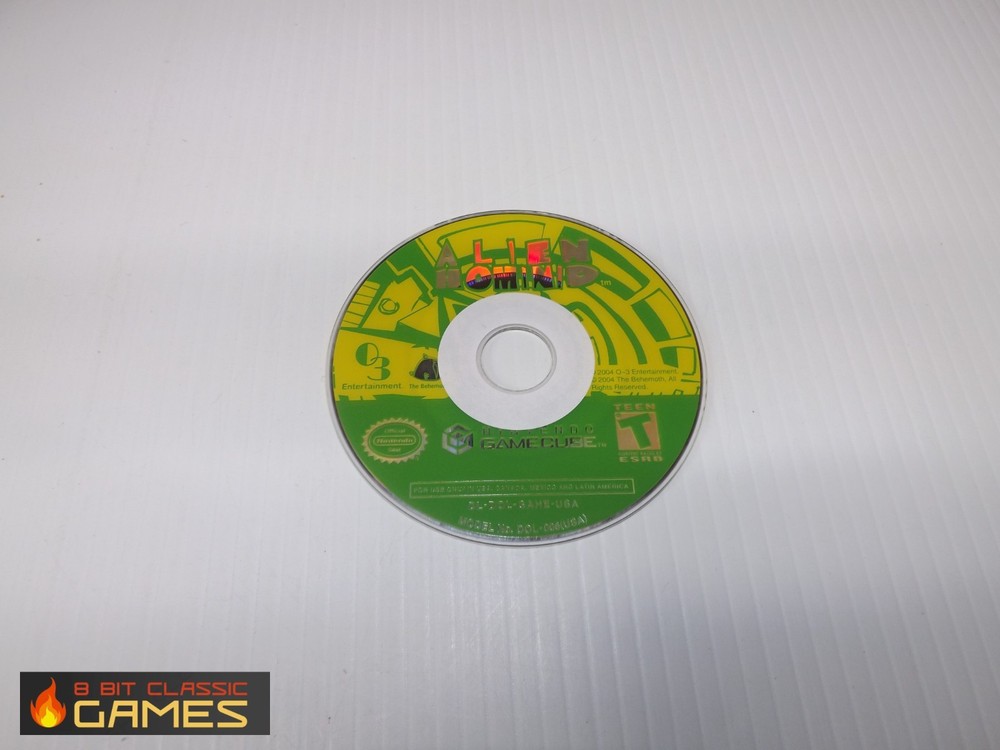 Alien Hominoid   DISC ONLY - NINTENDO Gamecube & Wii  519a