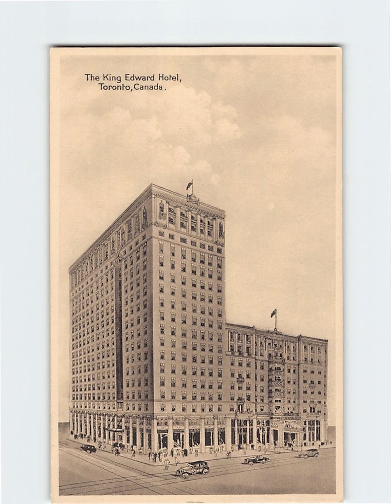 Postcard King Edward Hotel Toronto Canada