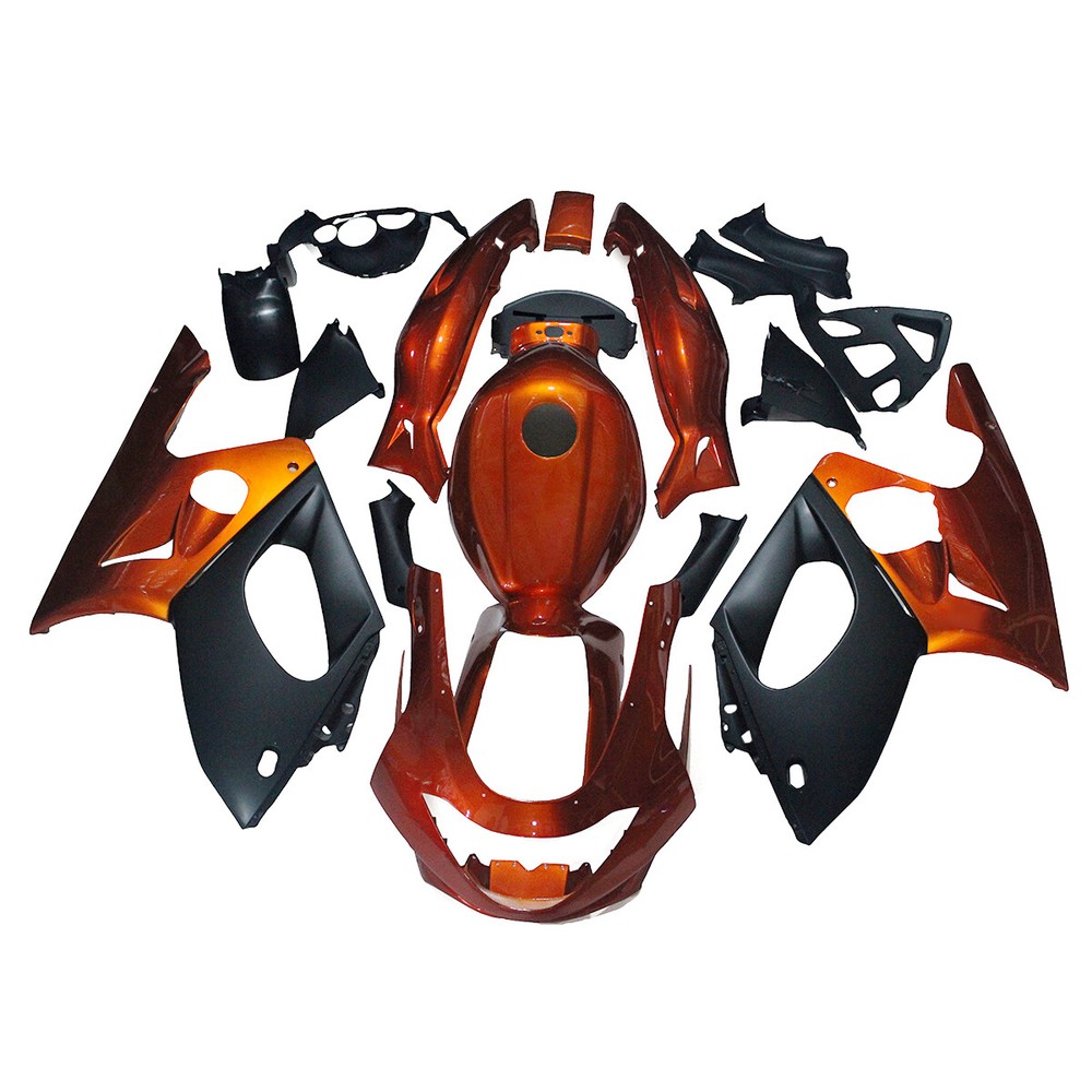 ABS Fairing Kit for Yamaha YZF600R Thundercat 1997-2007 in Orange & Black