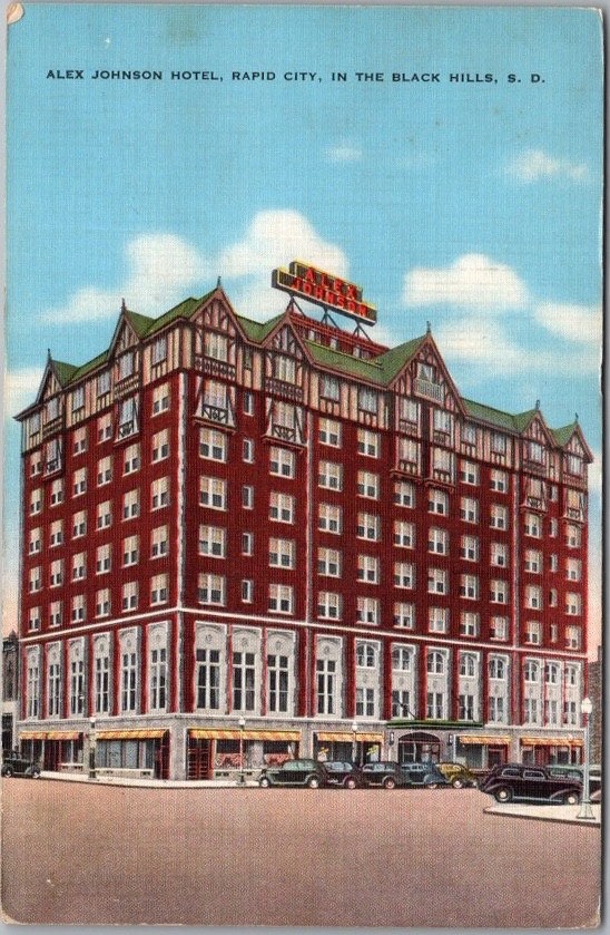 RAPID CITY South Dakota Postcard 