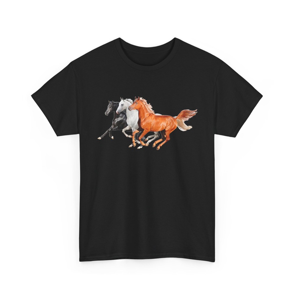 Horse Equestrian Shirt, Horseback Riding Fans Women Men T-Shirt