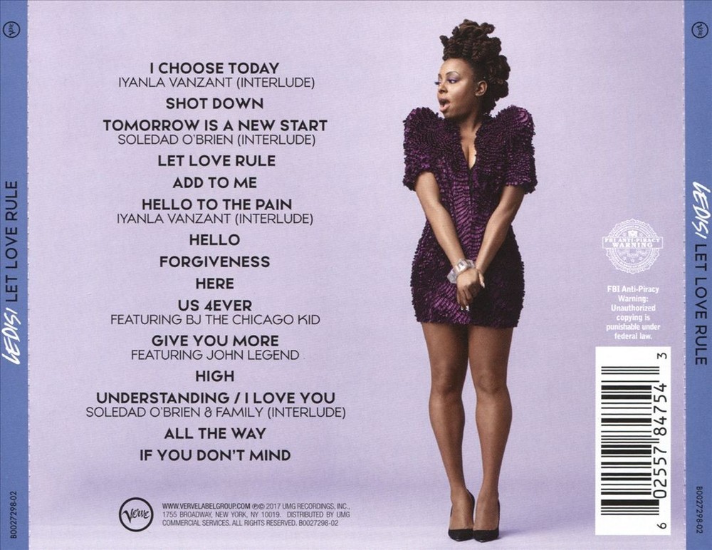 Ledisi Let Love Rule New Cd