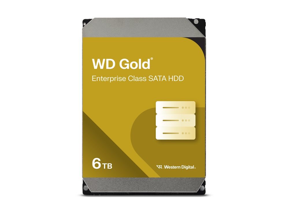WD Gold WD6004FRYZ 6TB 7200 RPM 256MB Cache SATA 6.0Gb/s 3.5