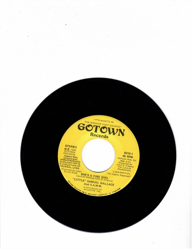 Modern Soul-Little Samuel Wallace-She's A Fine Girl/Midnight Love Affair-Gotown