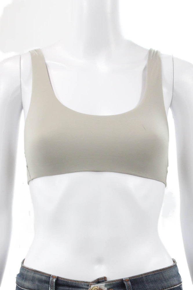 Lululemon Womens Pullover Sports Bra Grey Size SmallFree Shipping in US $100+ Orders | $6.95 Orders Below