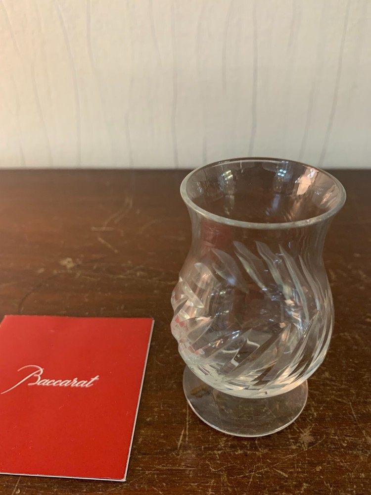 Baccarat Crystal Candle Holder