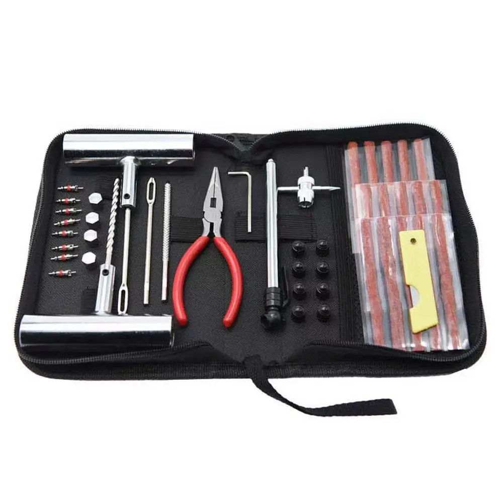 45-PCS Universal Tire Repair Kit – Your Ultimate on-the-Go Puncture Solution