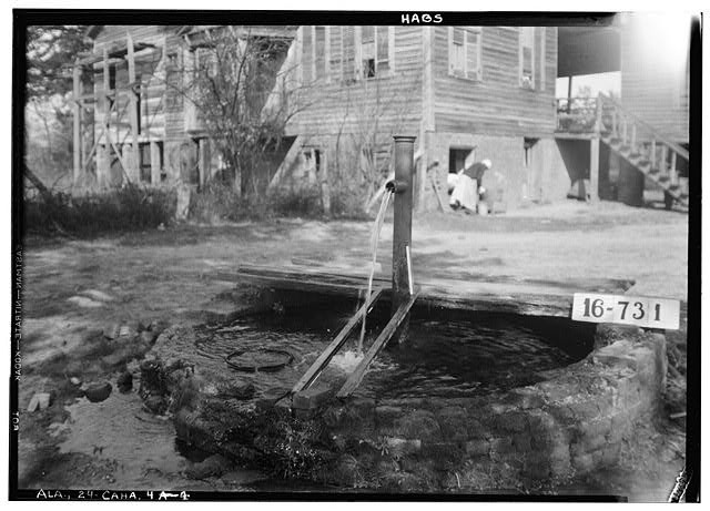 Bell House,First North & Oak Streets,Cahaba,Dallas County,Alabama,AL,HABS,2