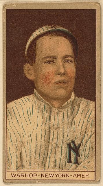 Photo:John Warhop, New York Highlanders, baseball photo 1912
