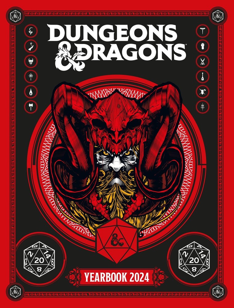 DUNGEONS & DRAGONS YEARBOOK 2024: Come on an adventure with the official D&D...
