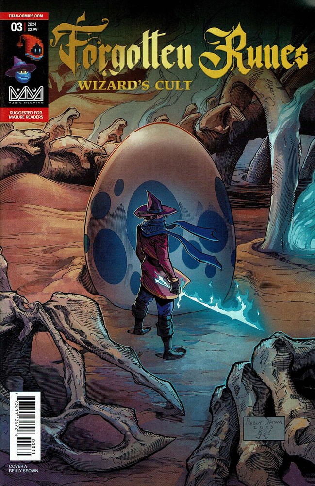 Forgotten Runes: Wizard's Cult #3A VF/NM; Titan | we combine shipping