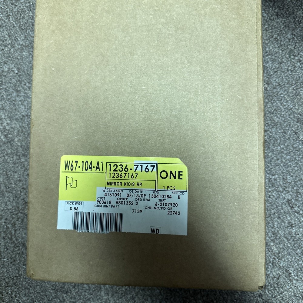 Genuine GM 1995-2005 Chevrolet Pontiac Cavalier Sunfire SE Mirror Glass 12367167