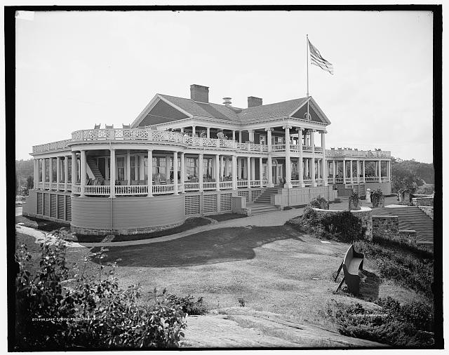 Photo:Cape Cottage casino, Portland, Me.