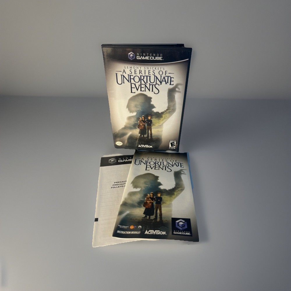Lemony Snicket's A Series of Unfortunate Events (Nintendo GameCube, 2004) CIB