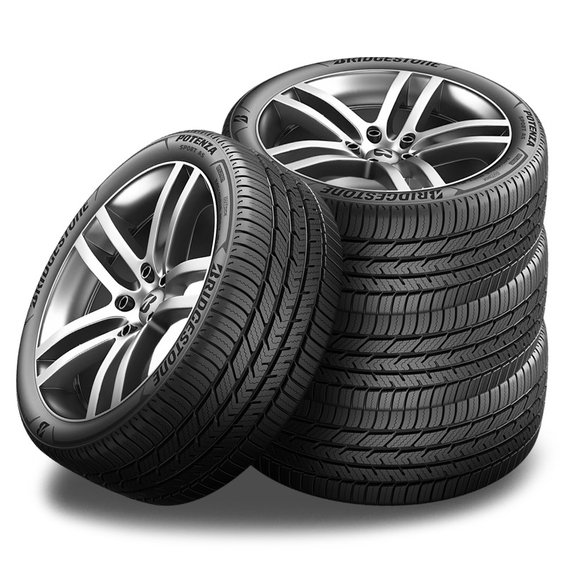 4 Bridgestone Potenza Sport AS 215/45R18 93W All Season Ultra High Performance