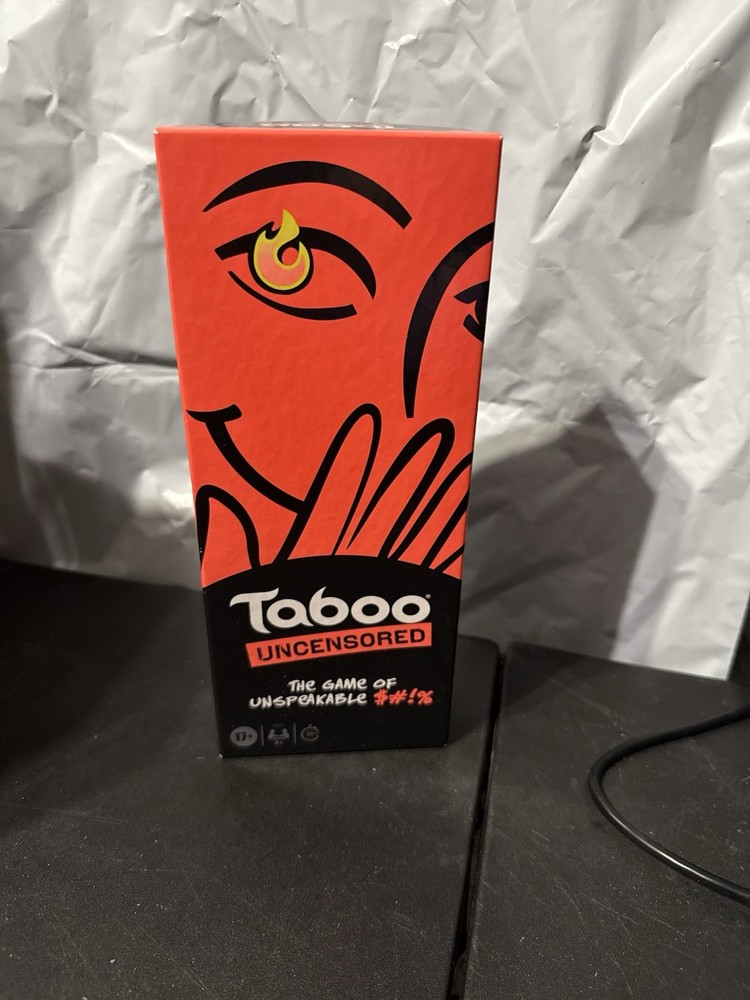 Hasbro Gaming Taboo Uncensored Board Game for Adults Ages 17+