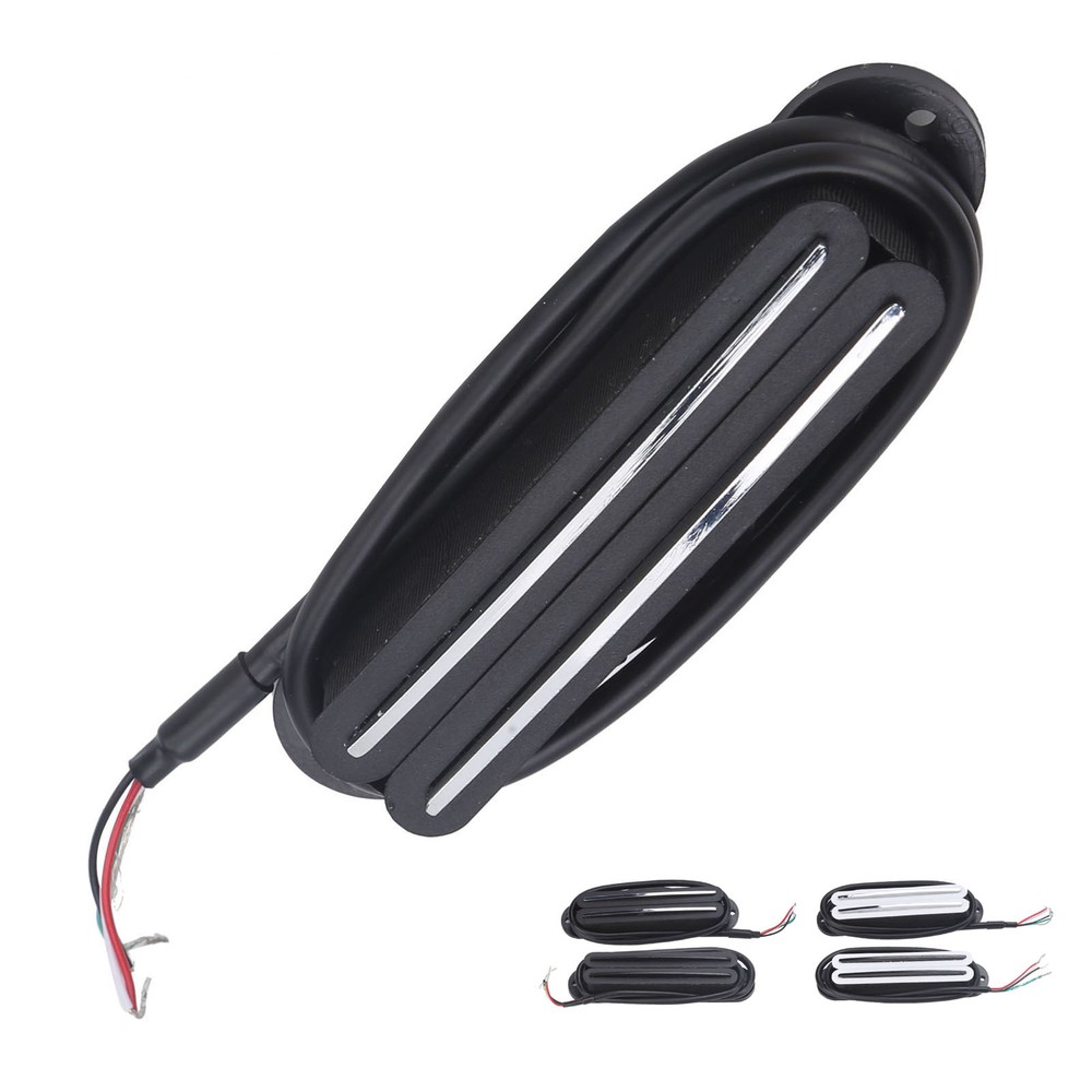 11K Dual Hot Rail Humbucker Pickup Ceramic Magnet ABS Electric Guitar Access DGD-image