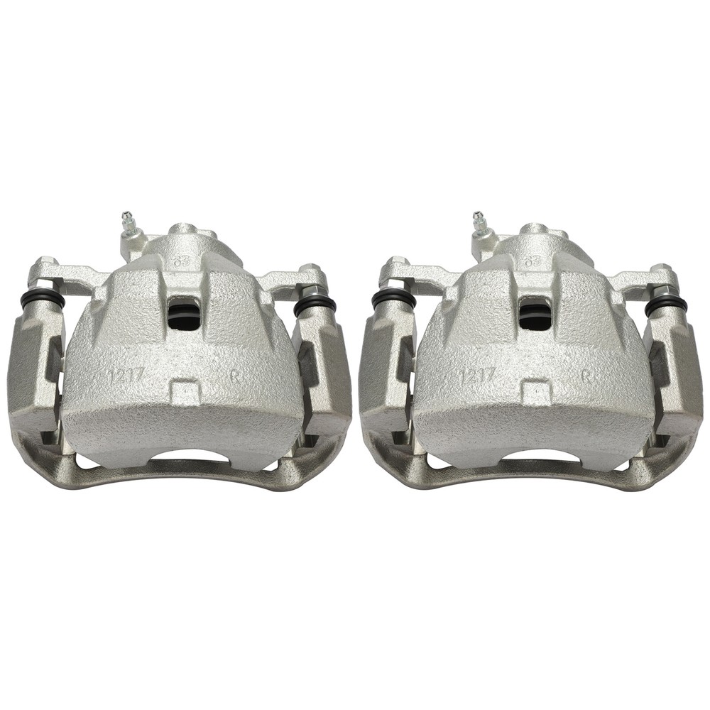 Toyota Avalon Camry Front Brake Calipers Pair with Mounting Brackets