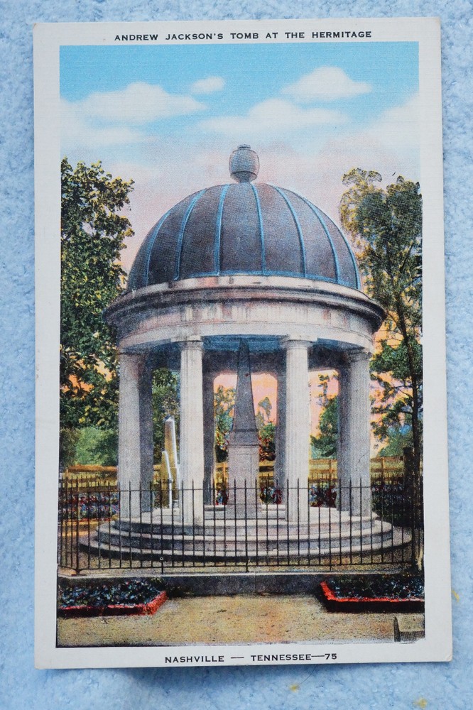 Andrew Jackson's Tomb at the Hermitage - Nashville, Tennessee