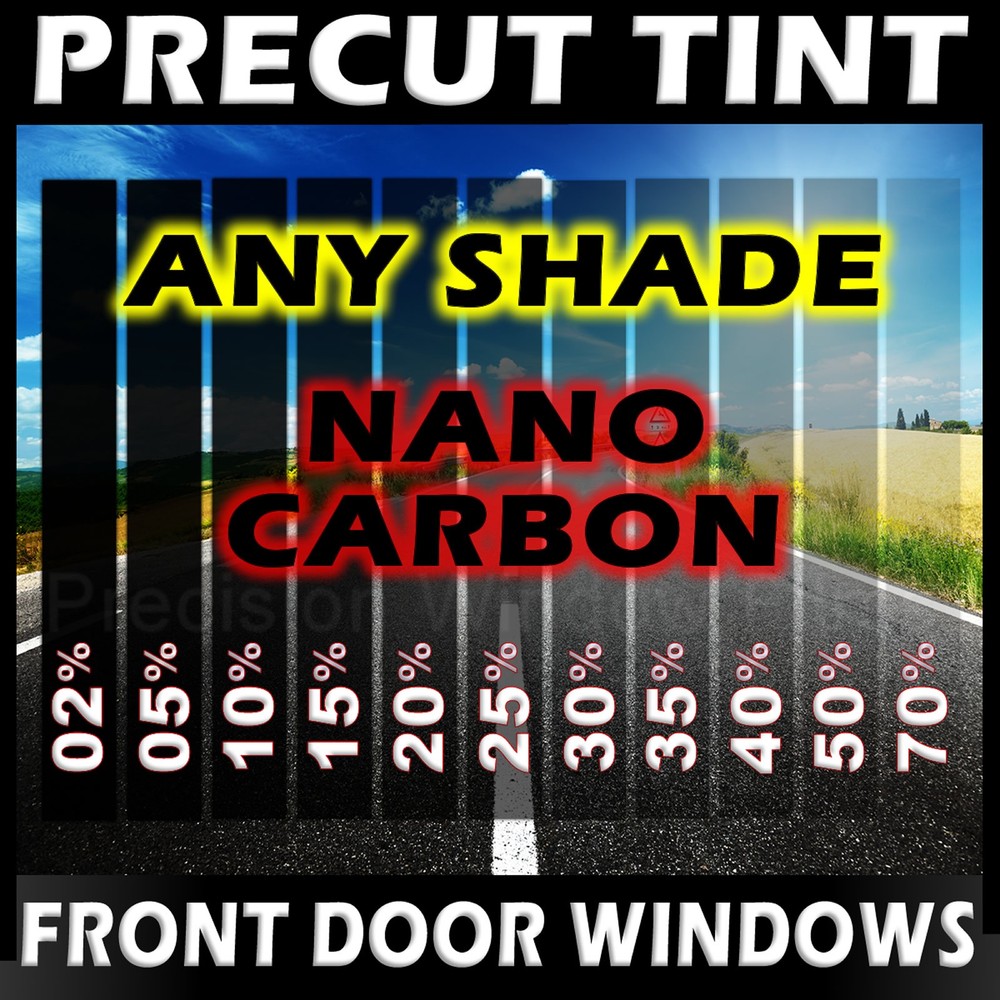 Nano Carbon Window Film Any Tint Shade PreCut Front Door for MERCEDES-BENZ Sedan