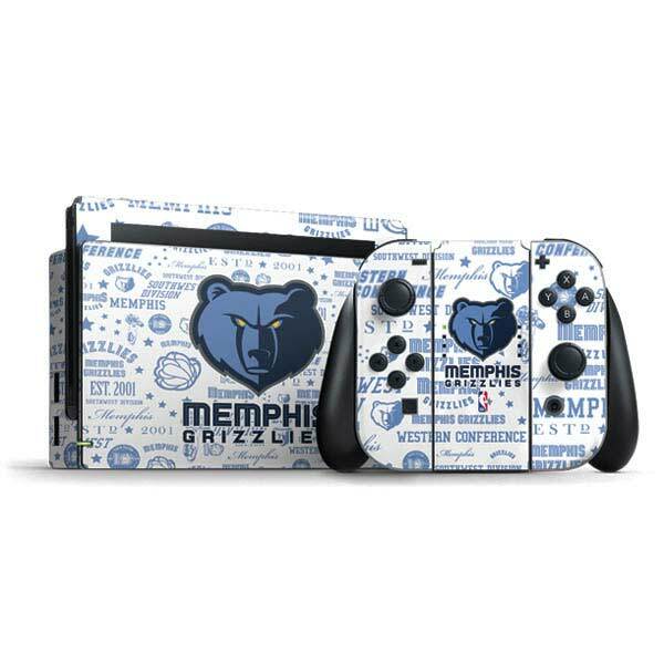 NBA Memphis Grizzlies Nintendo Switch Bundle Skin