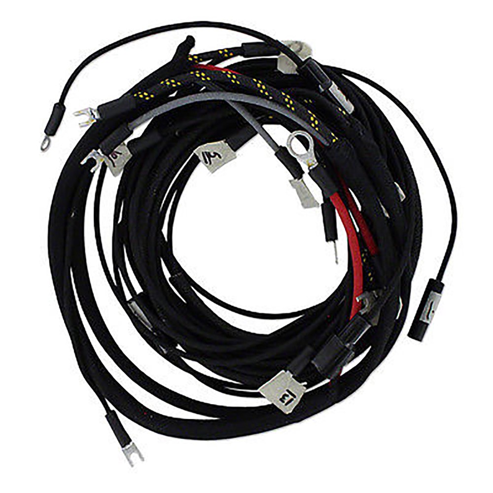 181699M91 New Tractor Wiring Harness Fits Massey Ferguson TO30 Cotton Braided