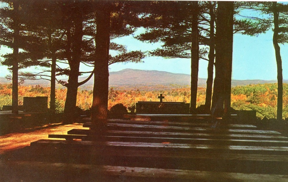 Cathedral of the Pines, Altar of the Nation, Rindge, New Hampshire --POSTCARD