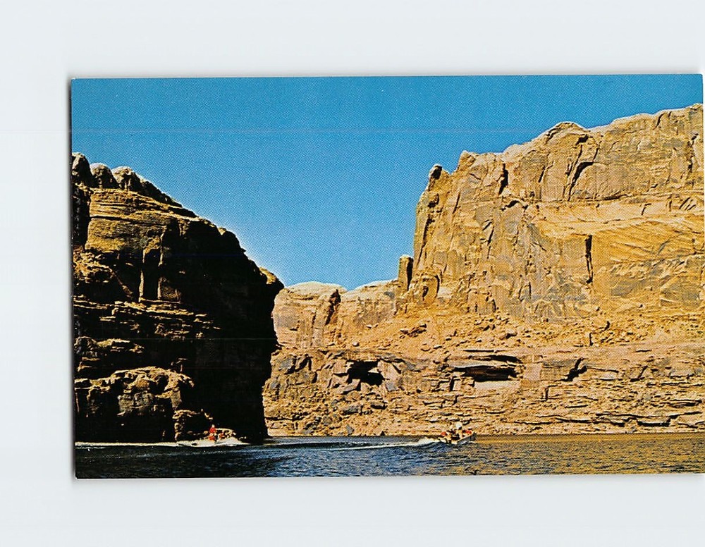 Postcard Lake Powell On Colorado River USA