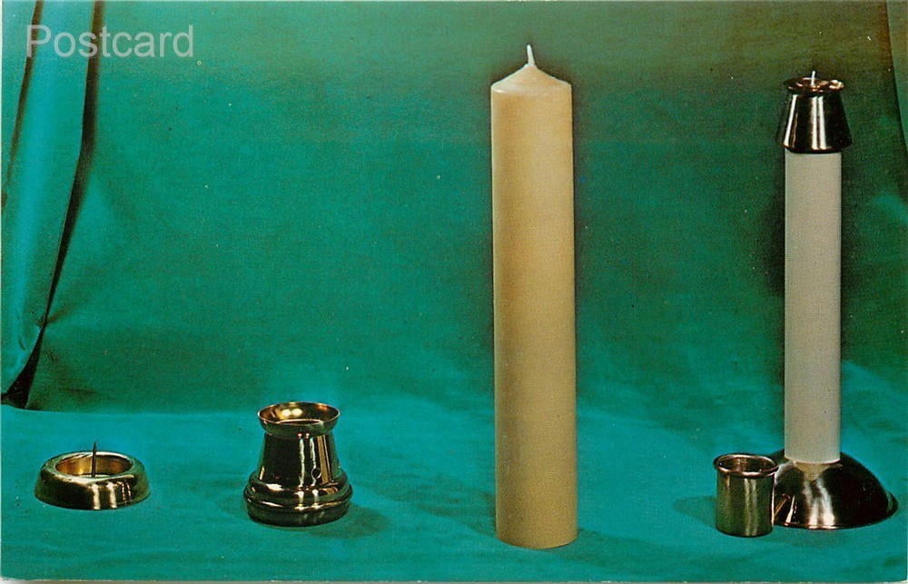 Advertising Postcard, NY, Syracuse, New York, Mack-Miller Candle Co., Dexter