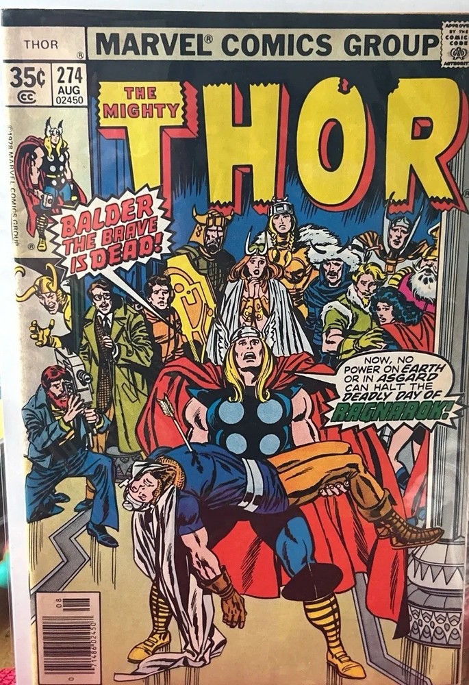 The Mighty Thor #274 (Marvel Comics August 1978)
