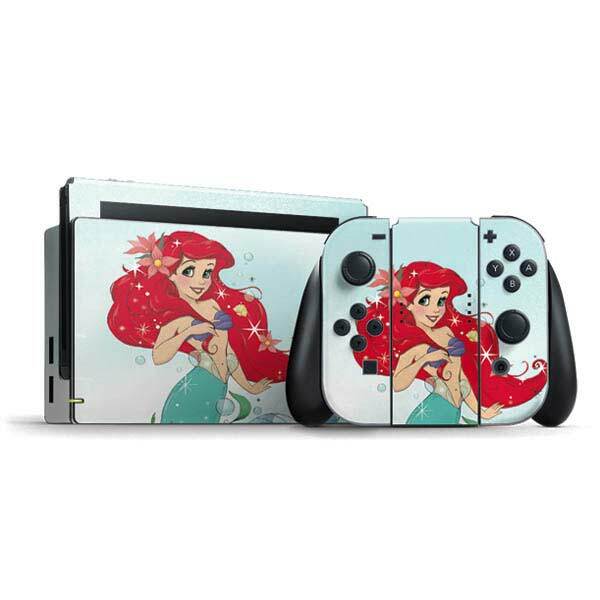 The Little Mermaid Nintendo Switch Bundle Skin - Ariel Sparkles