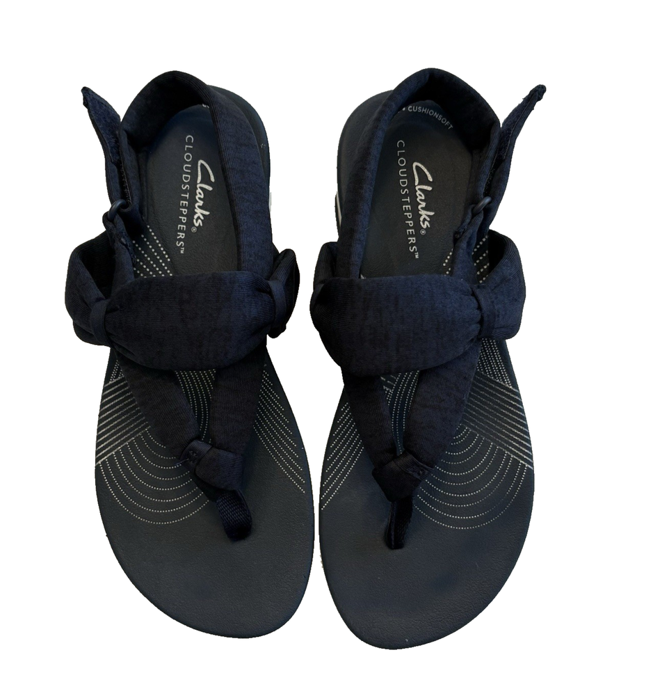Clarks Cloudsteppers Women's Sandals Navy Size 6M