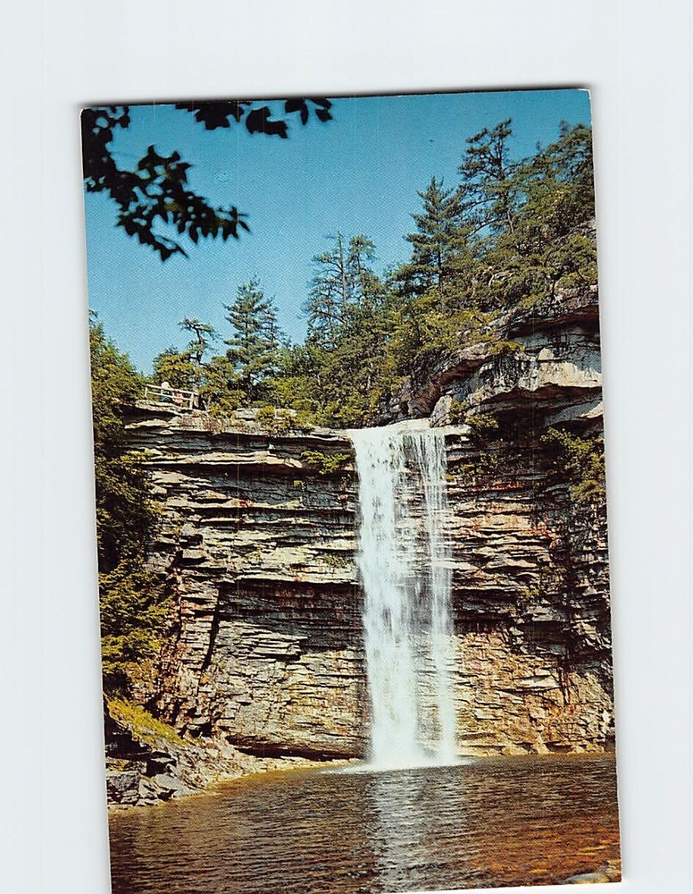 Postcard Awosting Falls Lake Minnewaska New York USA