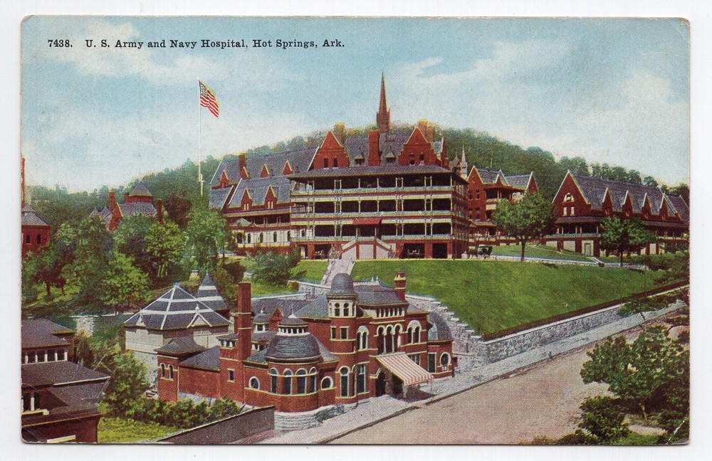 1910s? DB - U S Army and Navy Hospital - Hot Springs, Arkansas