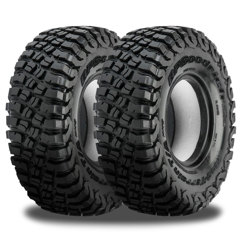 2 BFGoodrich Mud Terrain T/A KM3 295/70R17 121/118Q 10 PLY Off-Road Truck Tires