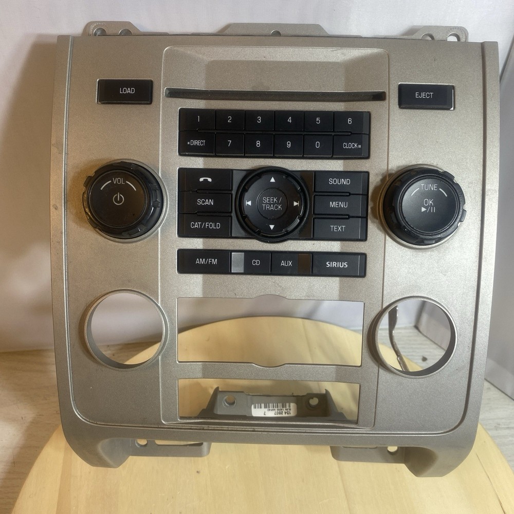 2009-2012 Ford Escape Radio Control Panel 9L8T-18A802-BA