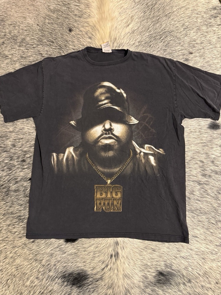 Big Pun Vintage Rap Graphic T-Shirt Black 2XL 🏆🎤