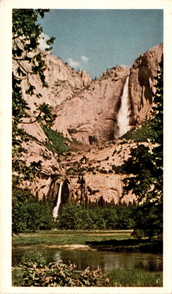 Yosemite Falls, Yosemite National Park, California, North America, Postcard