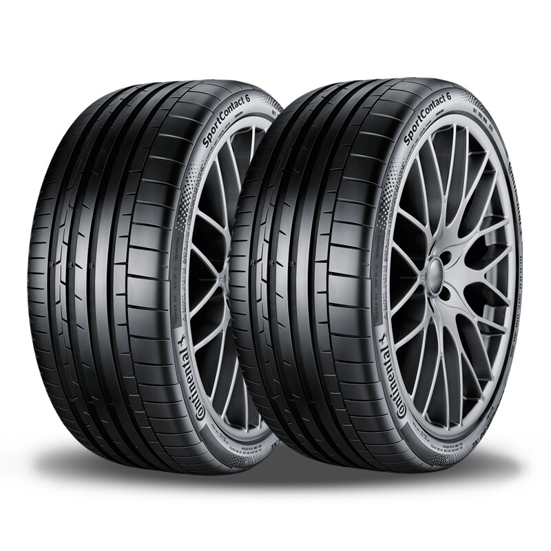 2 Continental SportContact 6 235/50R19 99Y Ultra High Performance Summer