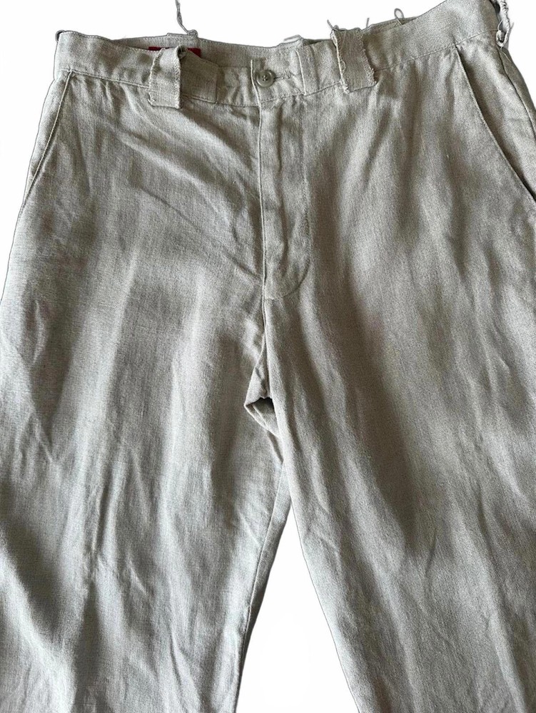 Reunion Linen Pants 32x31 Natural Beige