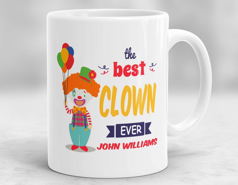 Custom Clown Mug Clown Gift Ideas Clown Present Clown Cup