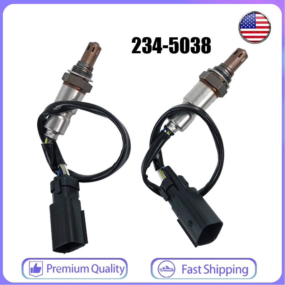 2Pcs Upstream O2 Oxygen Sensor For 2011 2012 2013 2014 Ford Edge F-150 Mustang