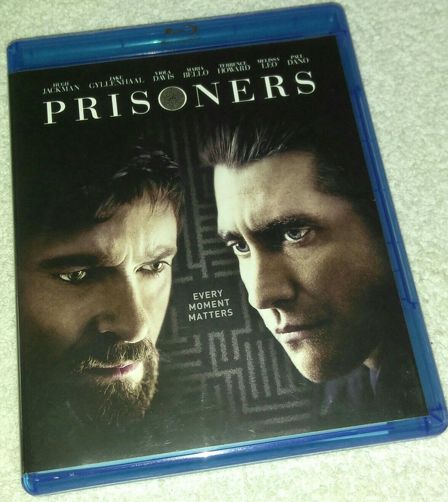 Prisoners Blu Ray disc Hugh Jackman , Jake Gyllenhaal , Maria Bello